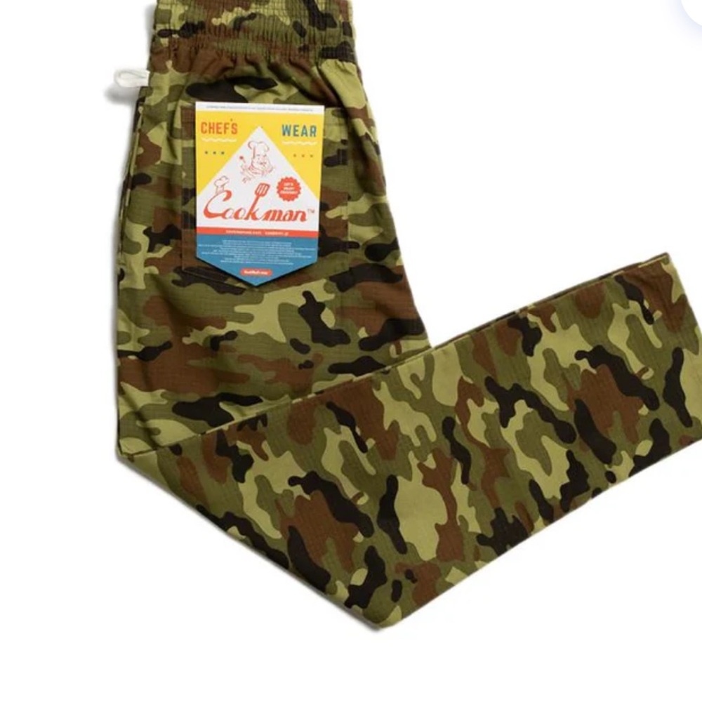 Cookman Men's Camouflage Pants ripstop